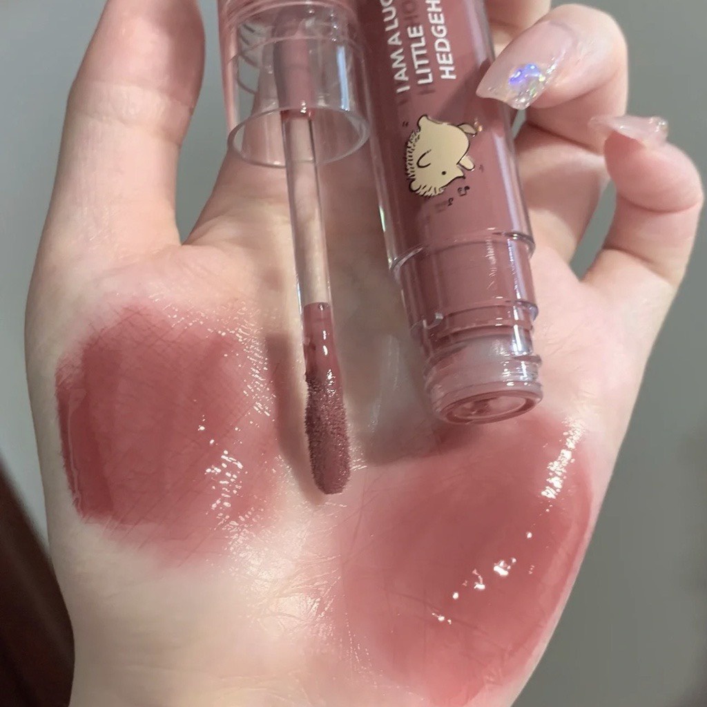 Son tint bóng con nhím GOGO TALES CAPPUVINI Water Light Sweet Ripple Lip Gloss Air GogoTales làm đôi môi căng mọng