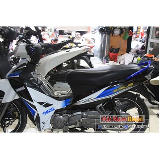 Tem Trùm Sirius Trắng Đen Xanh
