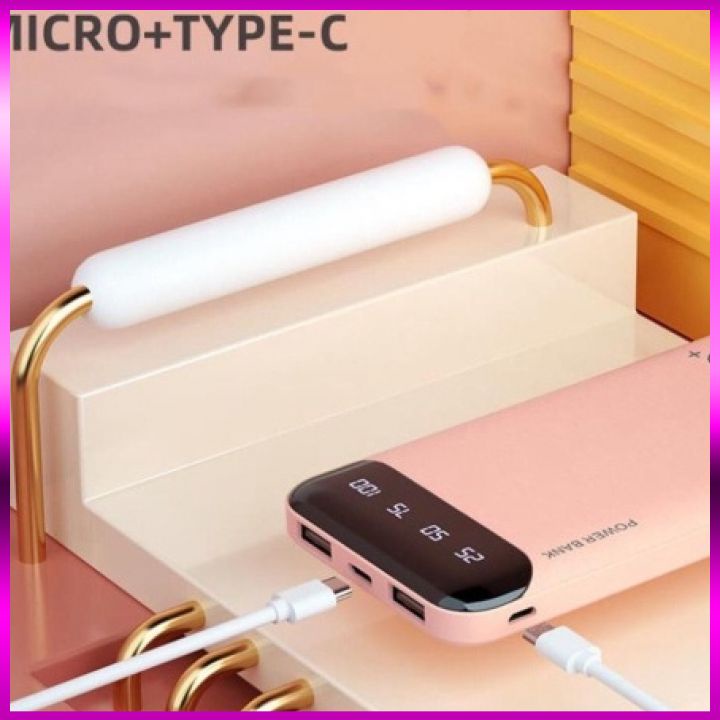 Sạc dự phòng WK161-163  20000mAh /10000mAh  Pin Sạc dự phòng thông minh tích hợp đèn Led hỗ trợ 4 cổng sạc