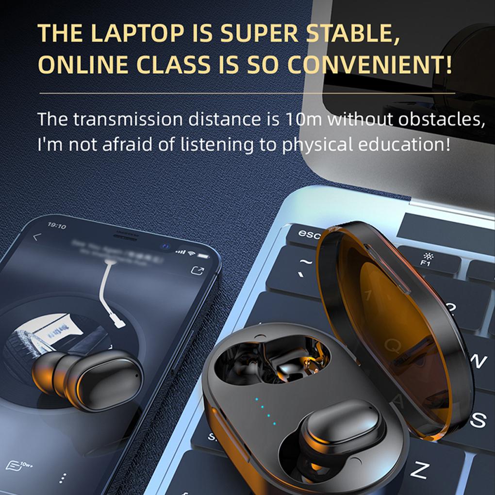 Tai Nghe Bluetooth Không Dây IPX4 Chống Nước Có Thể Sạc Lại