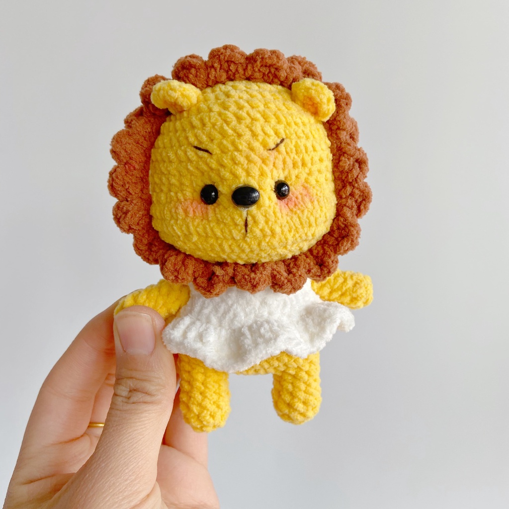 [Công Thức] 🦁 Chart Tiếng Việt chú Sư Tử siêu đáng yêu 🦁 - Yêu Handmade