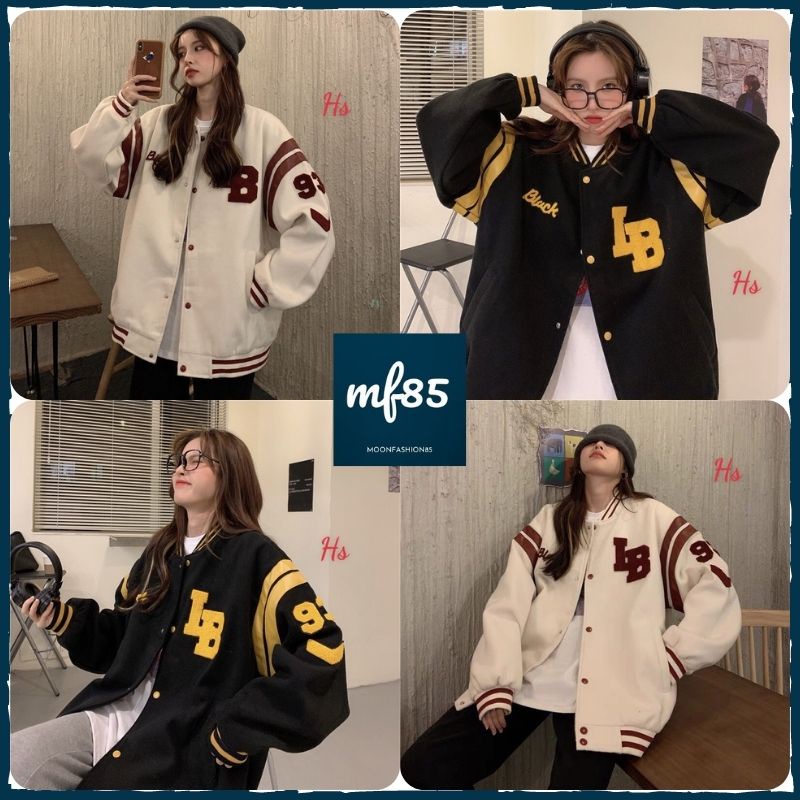 Áo Khoác Bomber 93 Áo Bomber Unisex Nỉ ngoài Dày Dặn - Mã 730 Moonfashion85