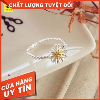 Nhẫn Hoa Cúc Freesize 🔥🔥🔥RẺ VÔ ĐỐI 🔥🔥🔥 Chắc có yêu là đây Sơn Tùng MTP - Papua Shop