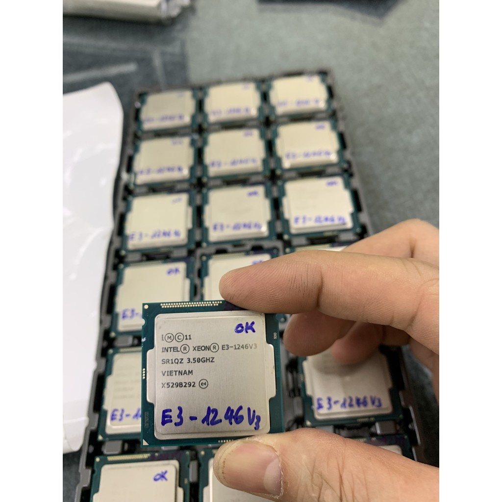 Bán xeon Intel® Xeon® E3-1220v3 và Intel® Xeon® E3-1246v3 socket 1150 giá cực tốt cho anh em tháo máy | WebRaoVat - webraovat.net.vn