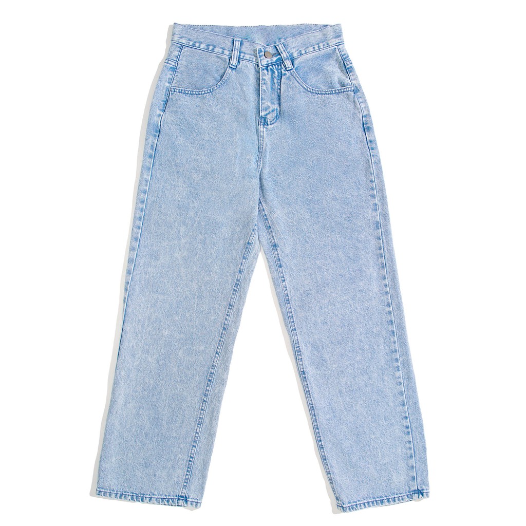 Quần FF LIGHT BLUE BAGGY JEANS
