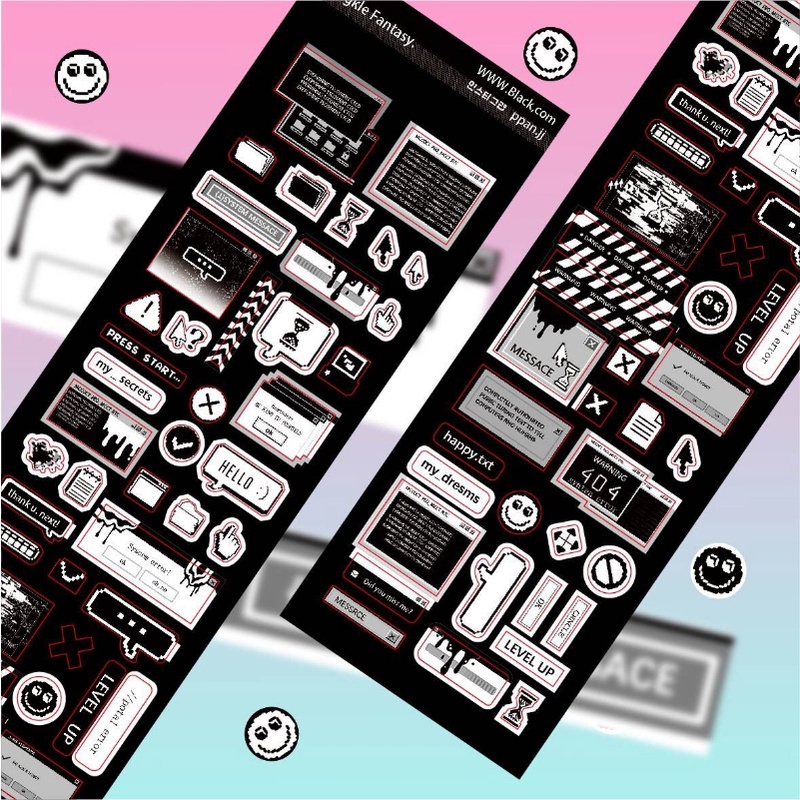 Sticker Dán Trang Trí Bàn Phím Máy Tính DIY