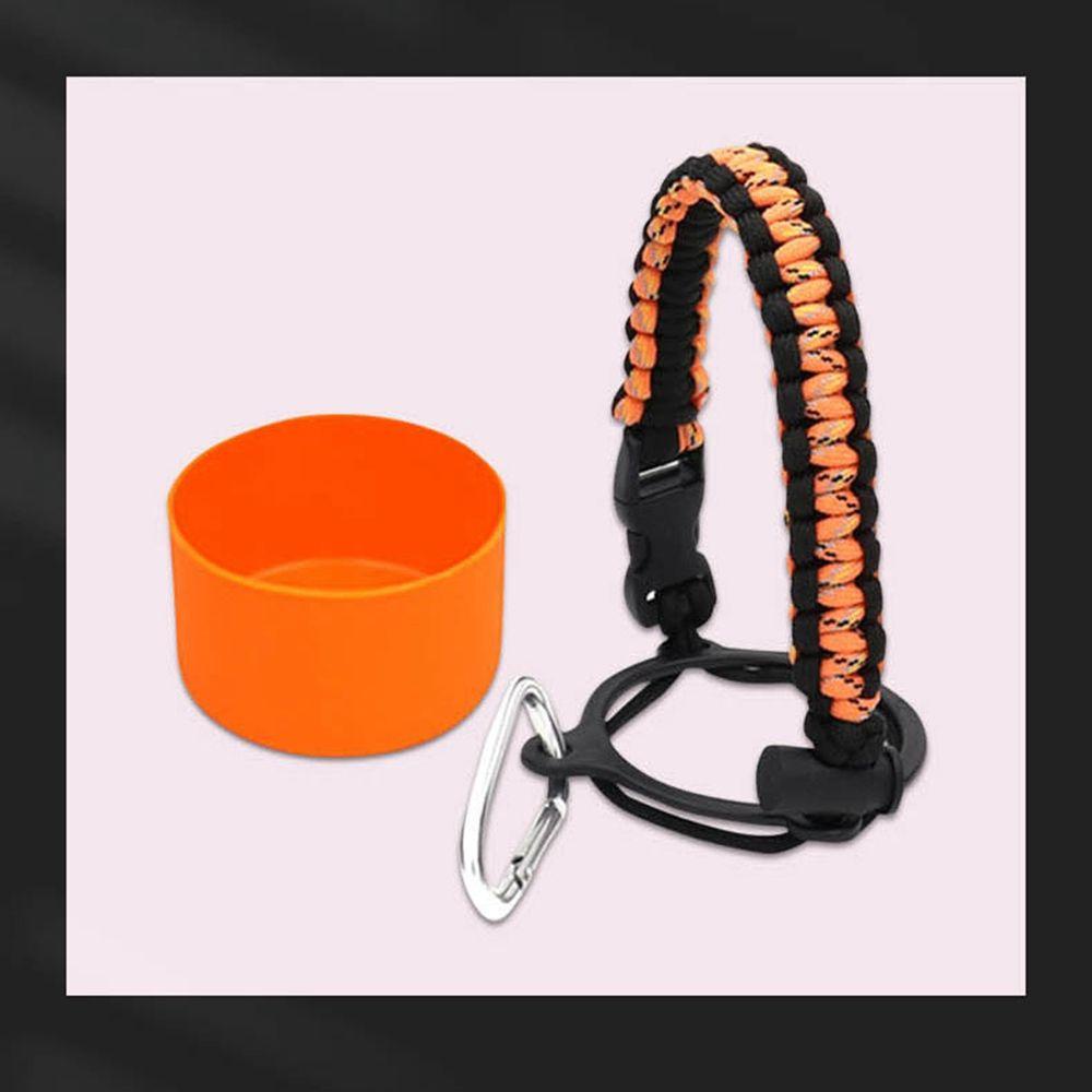 1 Bộ Bình Đựng Nước Miệng Rộng Có Tay Cầm Và Dây Thừng