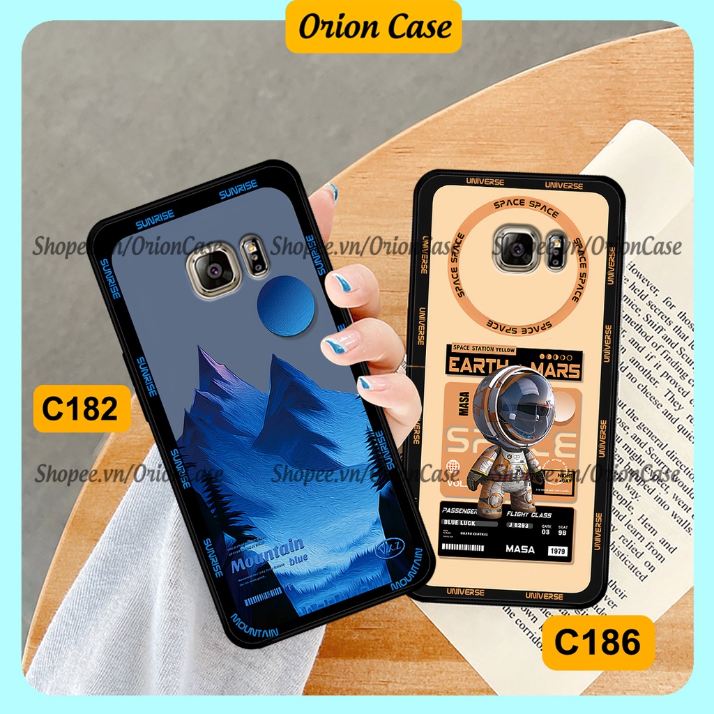 Ốp Samsung Note 5 - S6 - S6 Edge - S7 - S7 Edge in hình astronaut pro nasa, moutain cá tính.ốp lưng chống sốc.