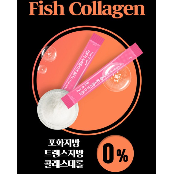 Collagen Cá NUTRI D DAY Fish Collagen Plus Hàn Quốc