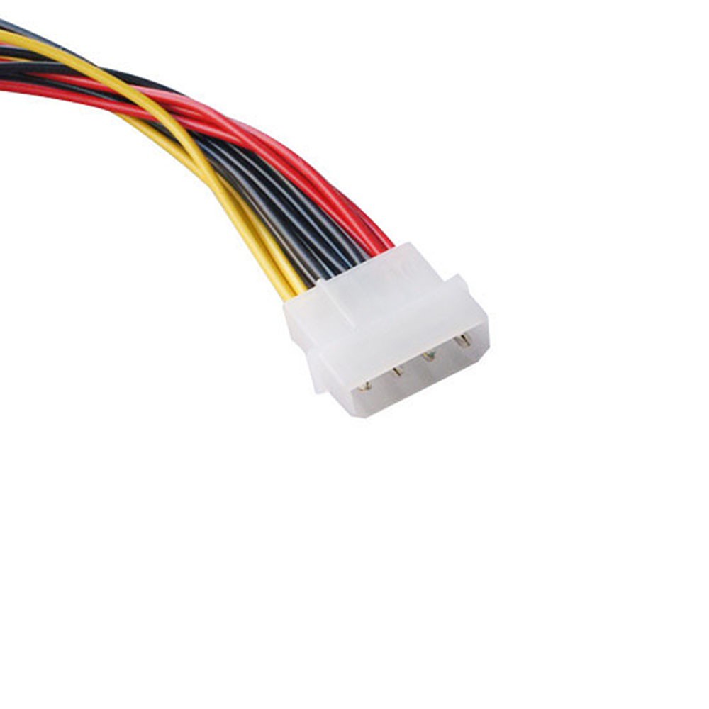 Dây Cáp Chuyển Đổi Nguồn Sata 4 Pin Ide Molex Sang 3 Phích Cắm