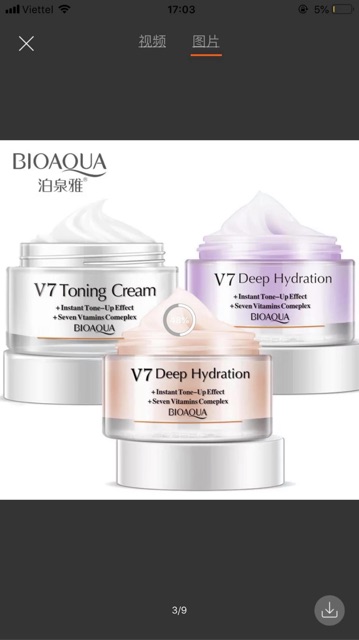 Kem dưỡng trắng và tái tạo da V7 Bioaqua | BigBuy360 - bigbuy360.vn
