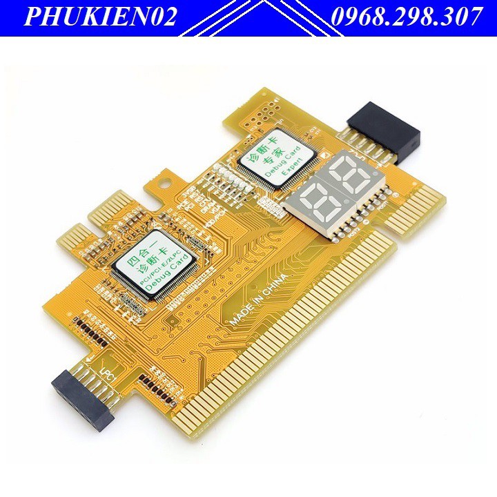 Thiết bị Card test main TL725 là bản nâng cấp của 460 plus PCI Express