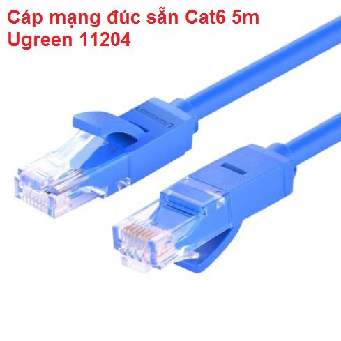 Cáp mạng đúc sẵn Cat6 5m Ugreen 11204