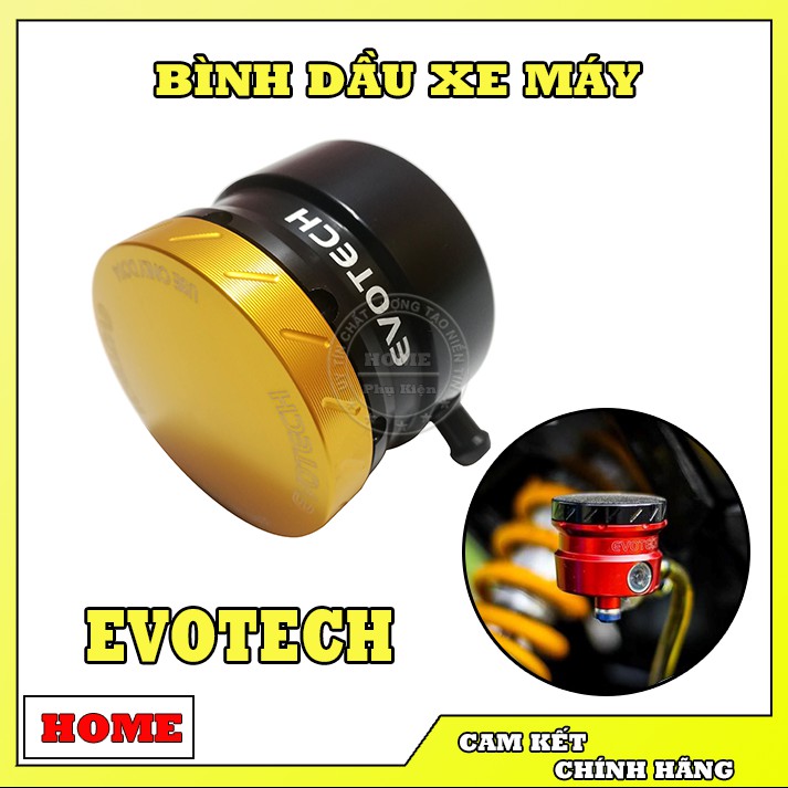 Bình Dầu Thắng Đĩa Evotech Lớn Full Pát Gắn