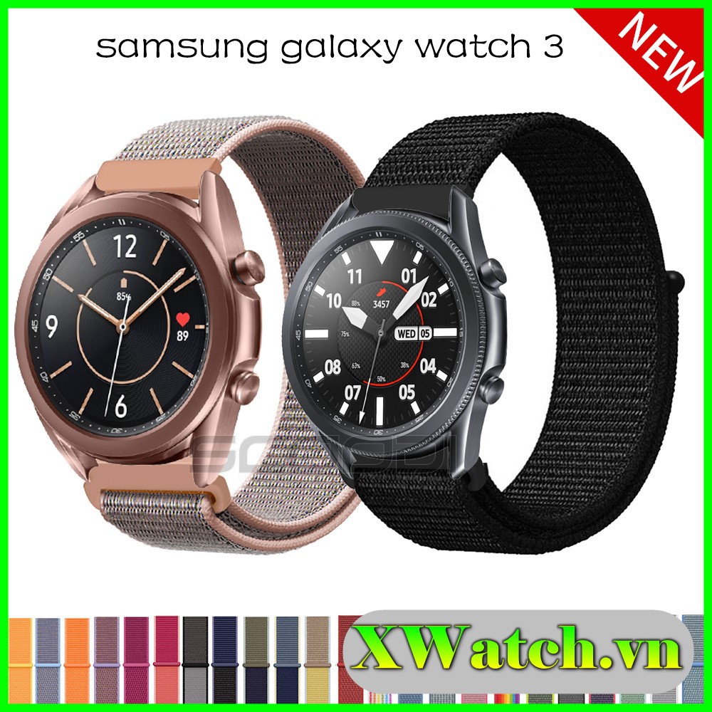 Dây đeo Nylon Samsung Galaxy Watch 3 41mm 45mm