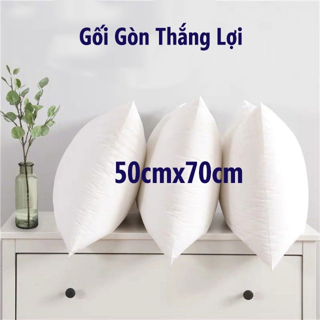 Ruột Gối Nằm Hơi Bông Gòn Êm Ái Thắng Lợi Kích thước 50x70cm, Hàng Chuẩn Âu - Giá Việt