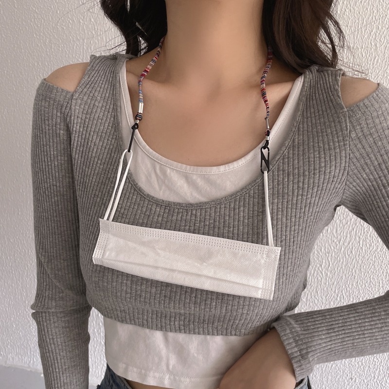 Dây đeo khẩu trang nhiều màu sắc chống thất lạc tiện dụng