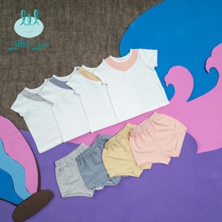 Bộ Little love yếm cổ
