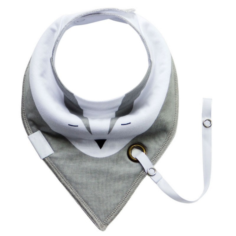 Yếm Ăn Cotton Hình Tam Giác Cho Bé