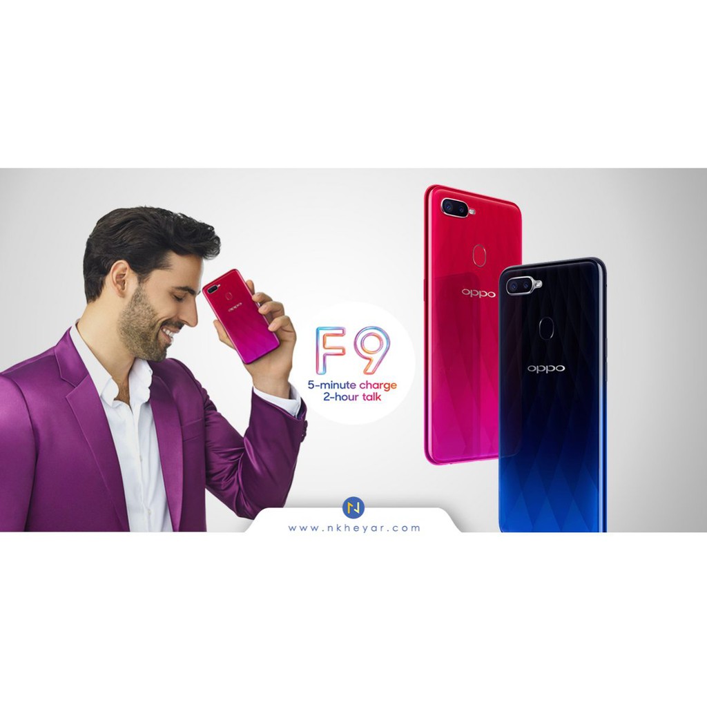 ĐIỆN THOẠI OPPO F9 RAM 4G/64G mới - Chơi Game nặng mượt - Bảo hành 12 tháng