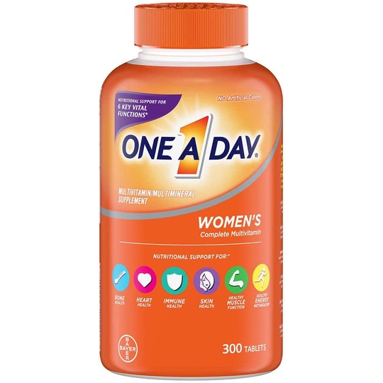 Viên uống One A Day Women's Multivitamin, 300 Tablets