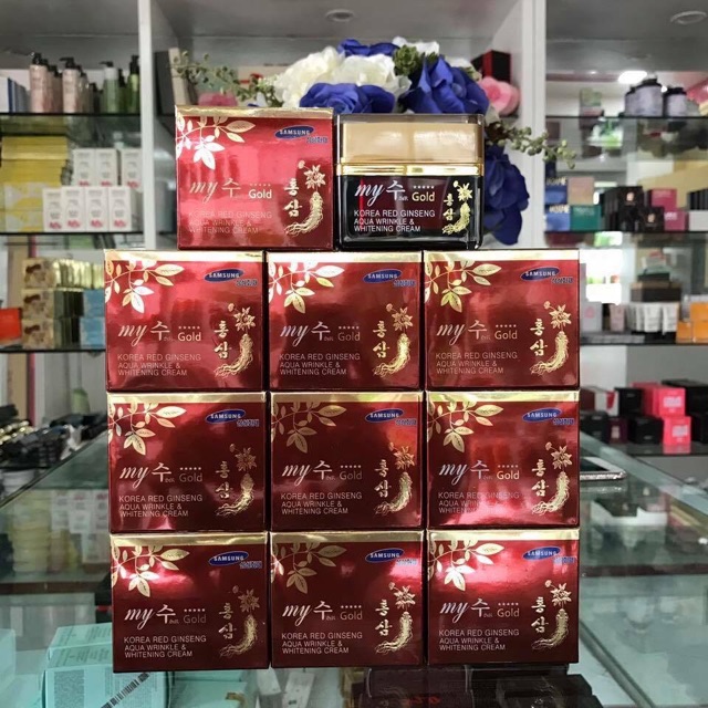 🌻🌻🌻Kem Sâm Hàn Quốc My Gold Korea Red Ginseng White Cream🌻🌻🌻