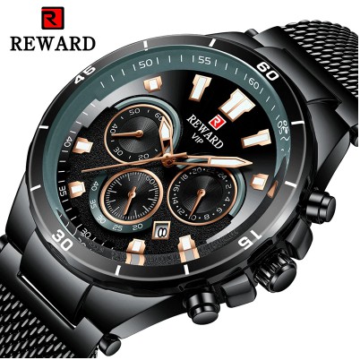 Đồng Hồ Nam Reward KT82003 Chính Hãng 2019 NEW Bảo Hành 12 Tháng Top Brand Luxury Hàng Nhập HongKong