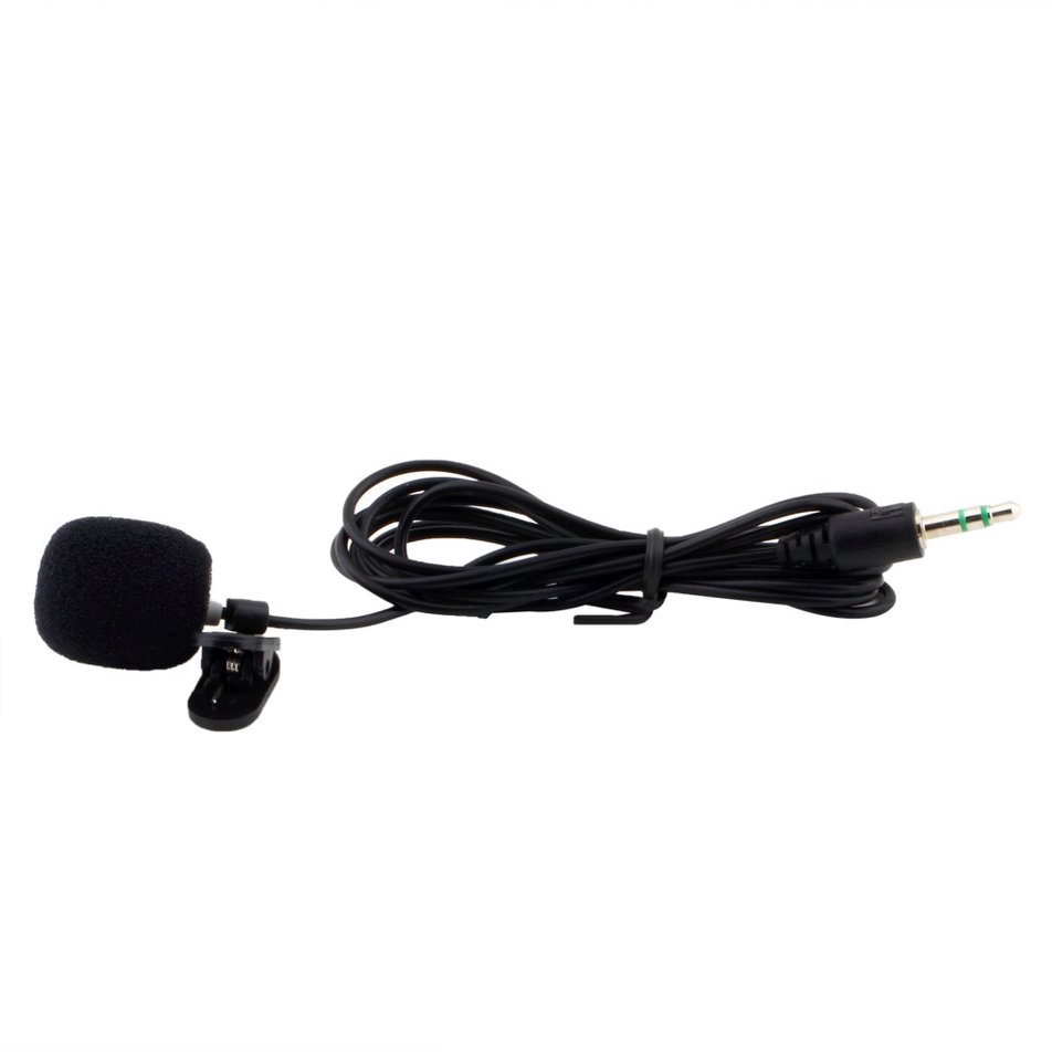 3.5mm Microphone lapel microphone is used for recording, recording for mobile phones, cameras, laptops, convenient for video recording and live broadcasting