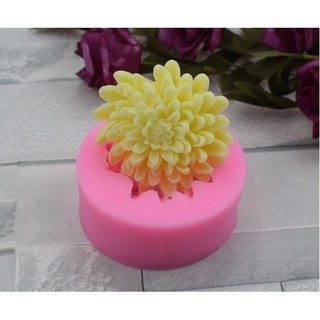 Khuôn Silicon rau câu 4d Hoa Cúc Tây 8 cm