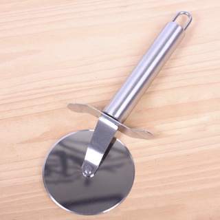 Dụng cụ cắt pizza tròn tiện lợi lưỡi thép cán inox
