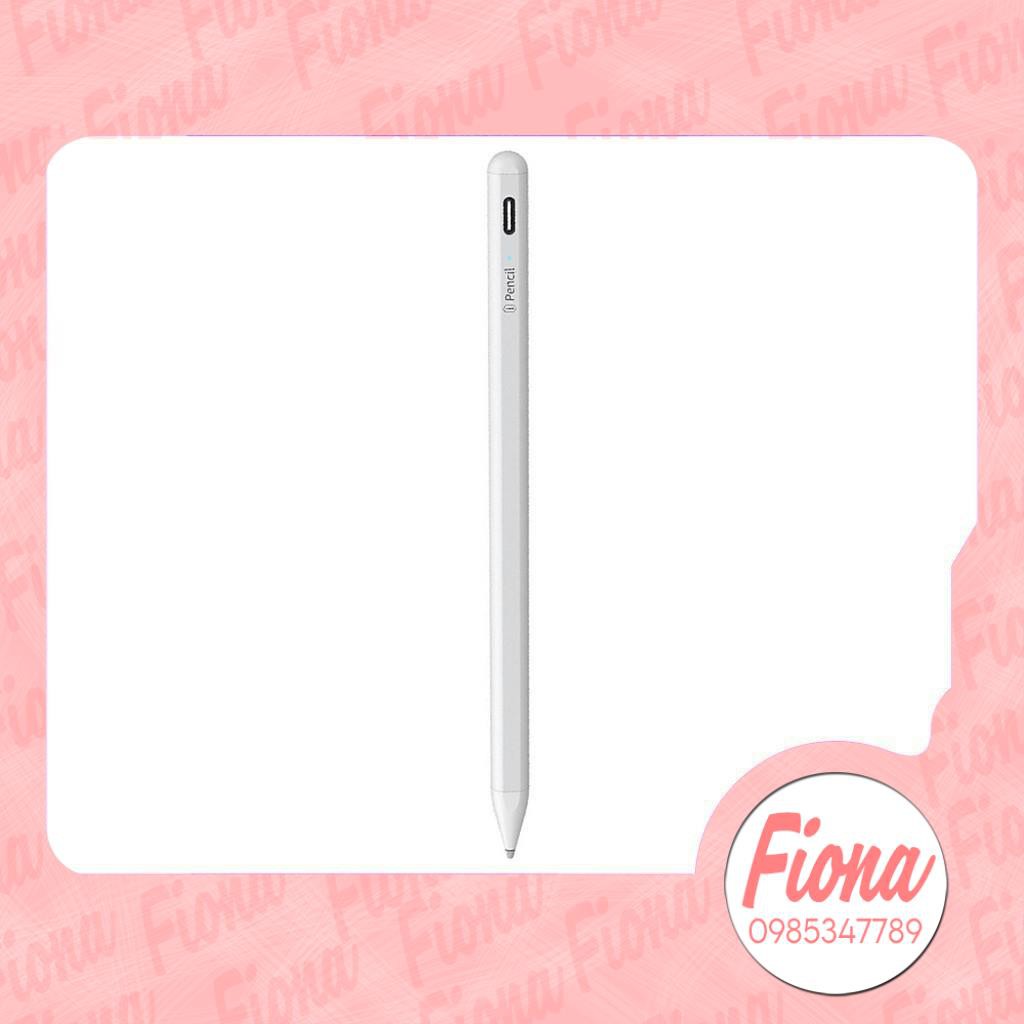 Bút Cảm Ứng WiWu Pencil Pro Cho iPad Viết Vẽ Nghiêng Hơn 60 Độ, Chống Tì Tay, Hít Vào Ipad Hàng Chính Hãng Wiwu