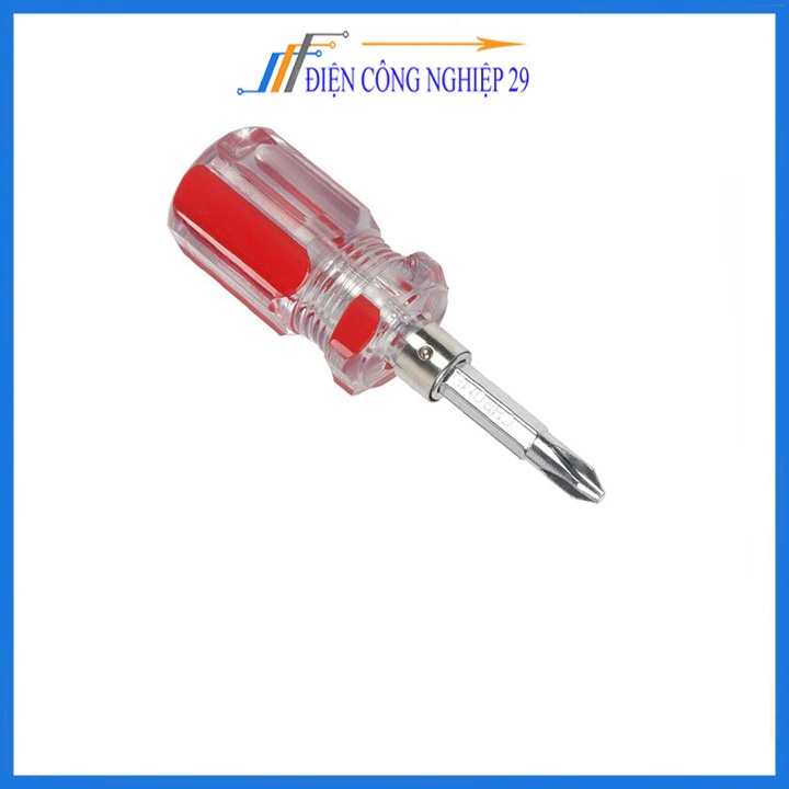 Tô Vít 2 Đầu 4 Cạnh 2 Cạnh Đa Năng Màu Đỏ Dài 8cm