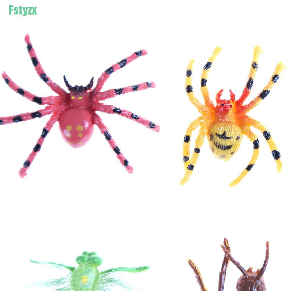 fstyzx 12pcs Plastic Insect Reptile Model Figures Kids Party Bag gift Novelty Animal Toys