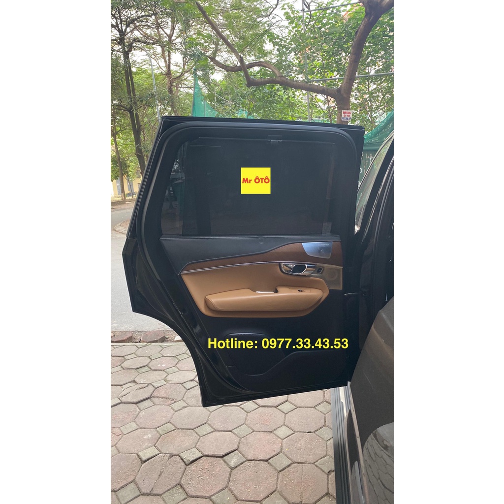 Rèm Che Nắng Xe Volvo XC90  2 cánh trước Loại 1 Mr.OTO. Bảo Hành 24 tháng. Cam Kết Chuẩn Khít Theo Xe