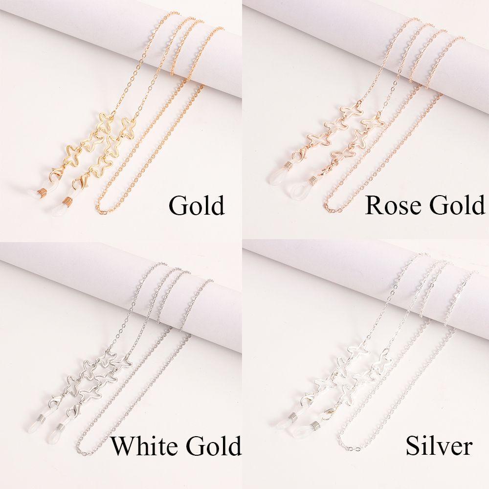 ESPO Dây Đeo Mắt Kính Chống Thất Lạc Bằng Kim Loại Thời Trang