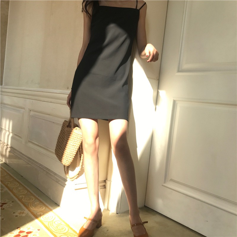 Váy Dây Thời Trang  Phong Cách Hàn Quốc Dành Cho Nữ