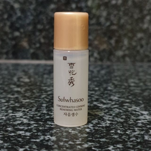 Nước hoa hồng Sulwhasoo nhân sâm chai 5ml