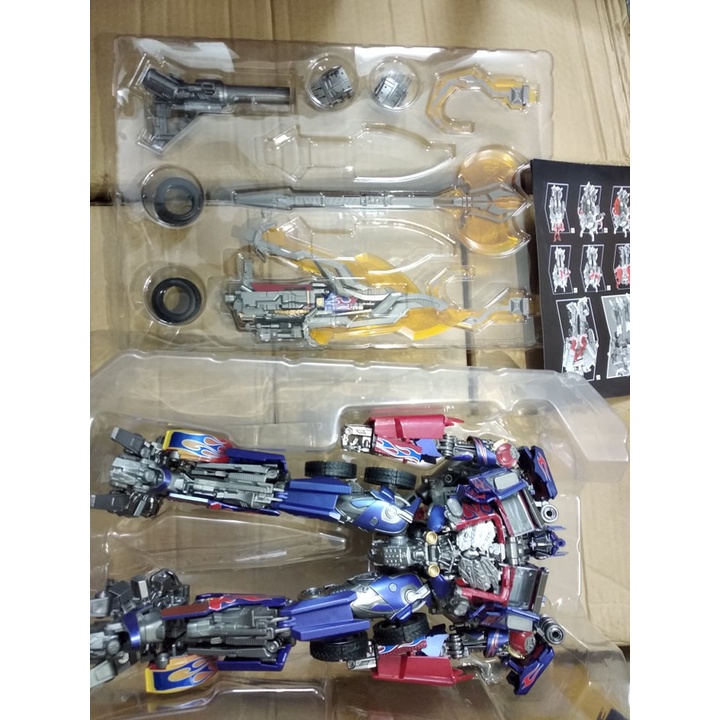 Mô hình Optimus Prime LS-03F  LS 03F Black Mamba Transformers MPM04 Oversize Ls03F KM-01S