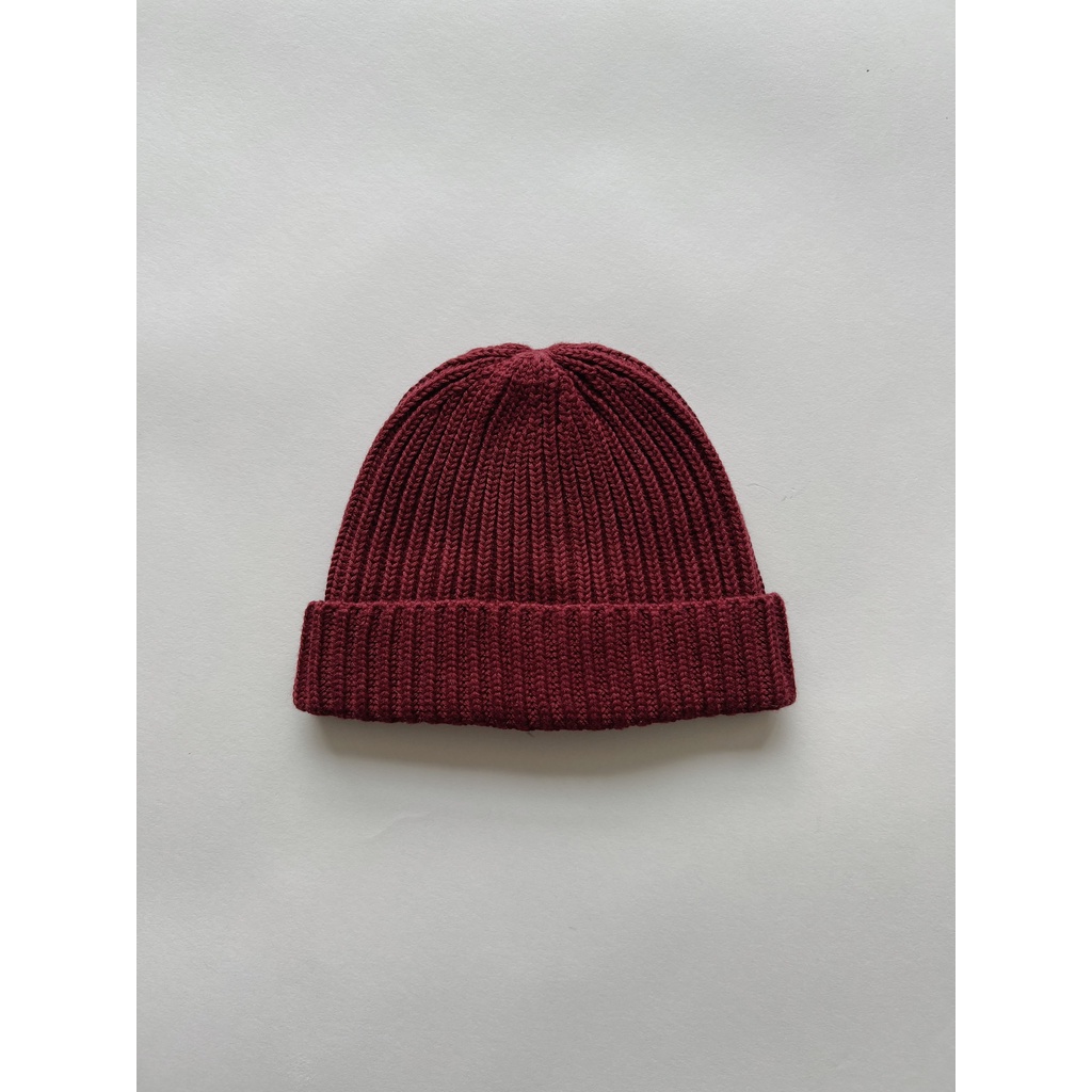 Mũ len em bé unisex Macro & Micro Beanie Knitted Hat