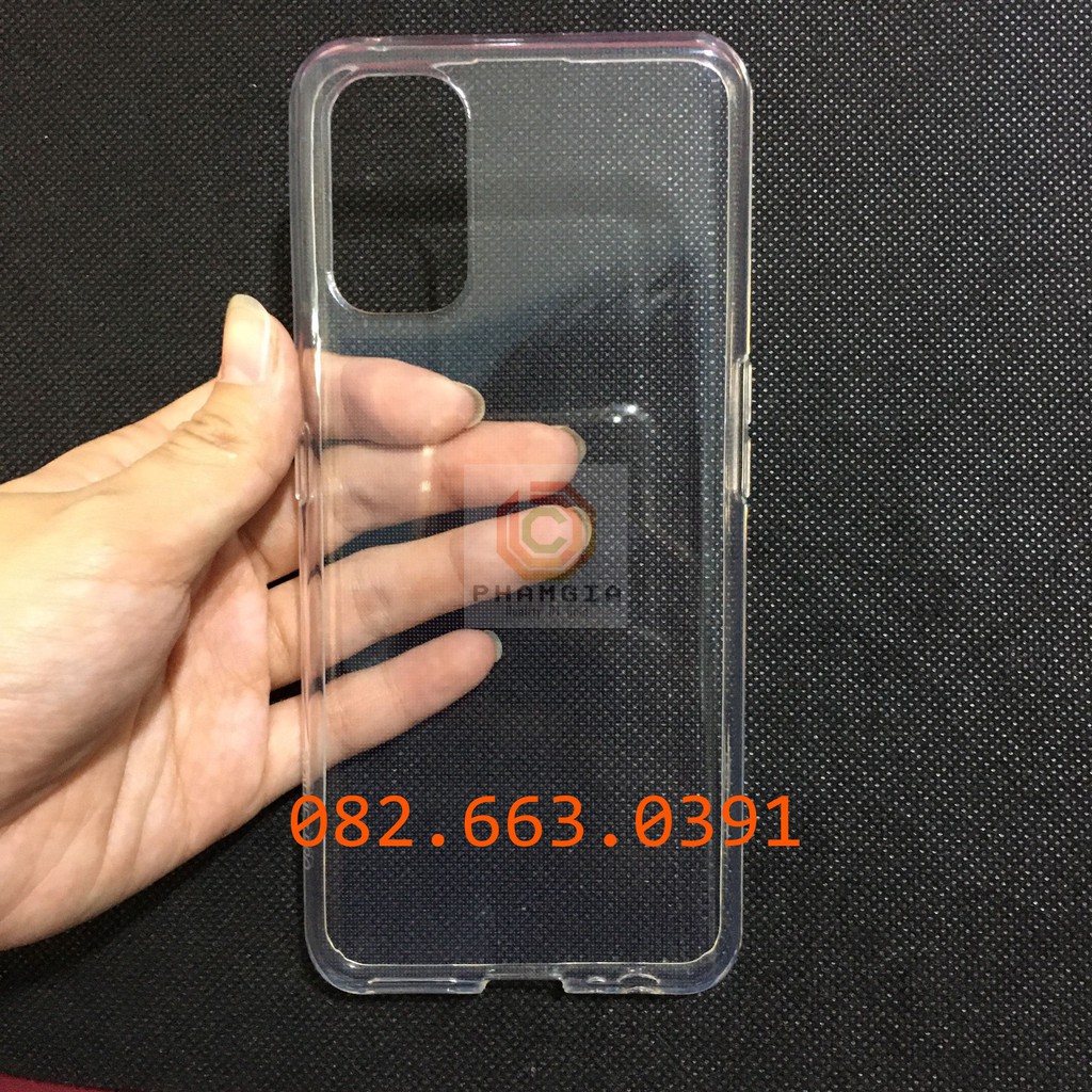 Ốp lưng Realme 7 Pro/ Realme 7 loại dẻo đen TPU và loại dẻo trong bảo vệ cam bền đẹp