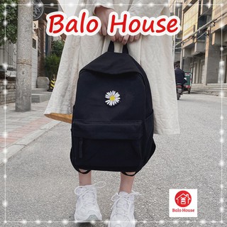 Balo Canvas Hoa Cúc - Balo House BL1110