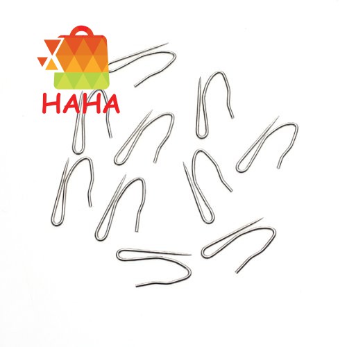 10pcs Curtain Drapery Pin Hooks - Silvery