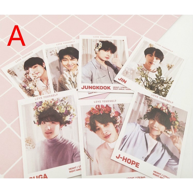 Set 7 album ảnh ngôi sao ca nhạc Hàn Quốc Kpop BTS