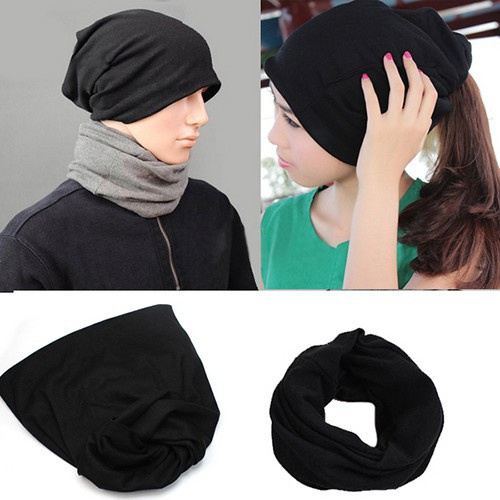 Mũ beanie vải trùm đầu phong cách trẻ trung năng động và đầy phá cách dành cho nam và nữ