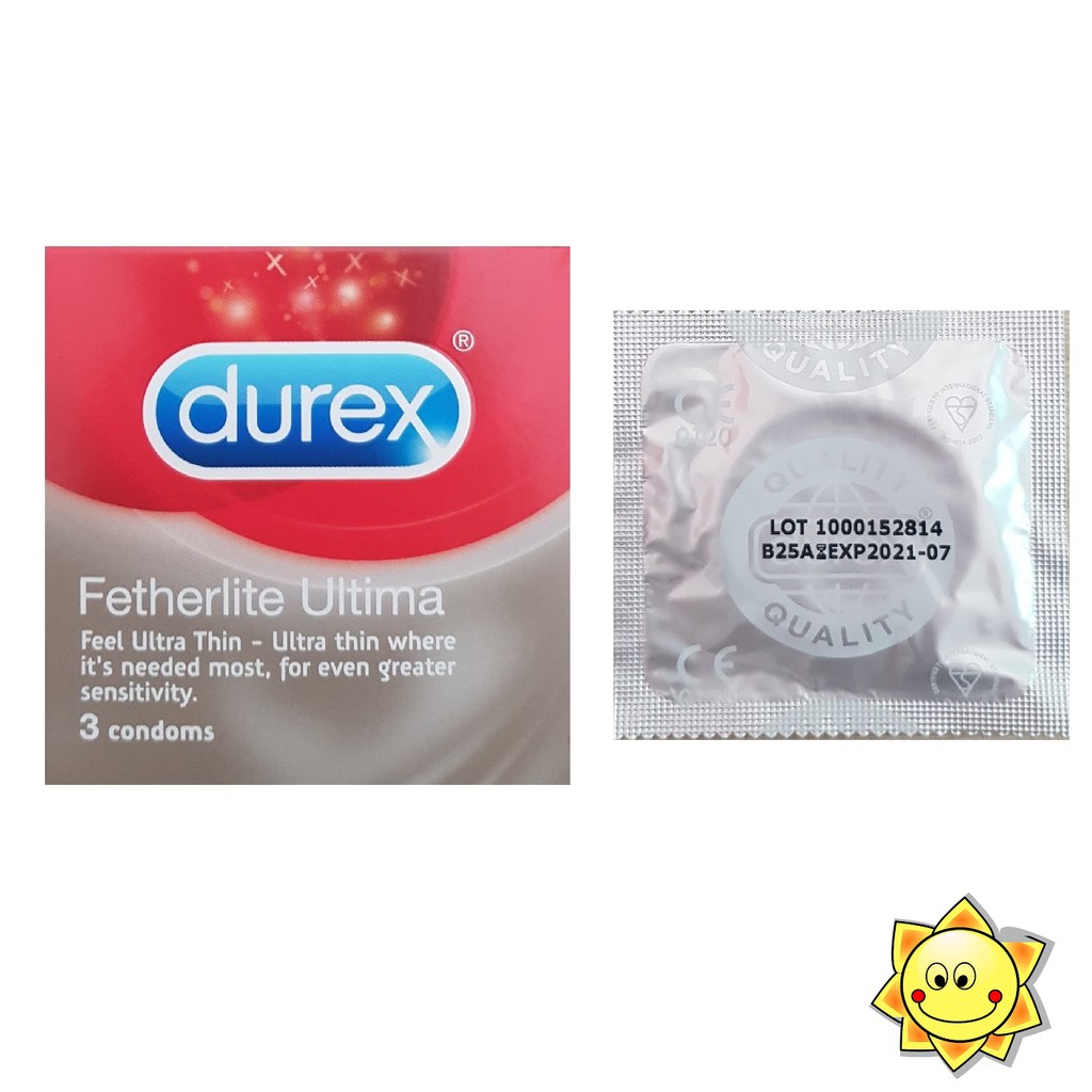 Bao cao su Durex ultima hộp 3 cái