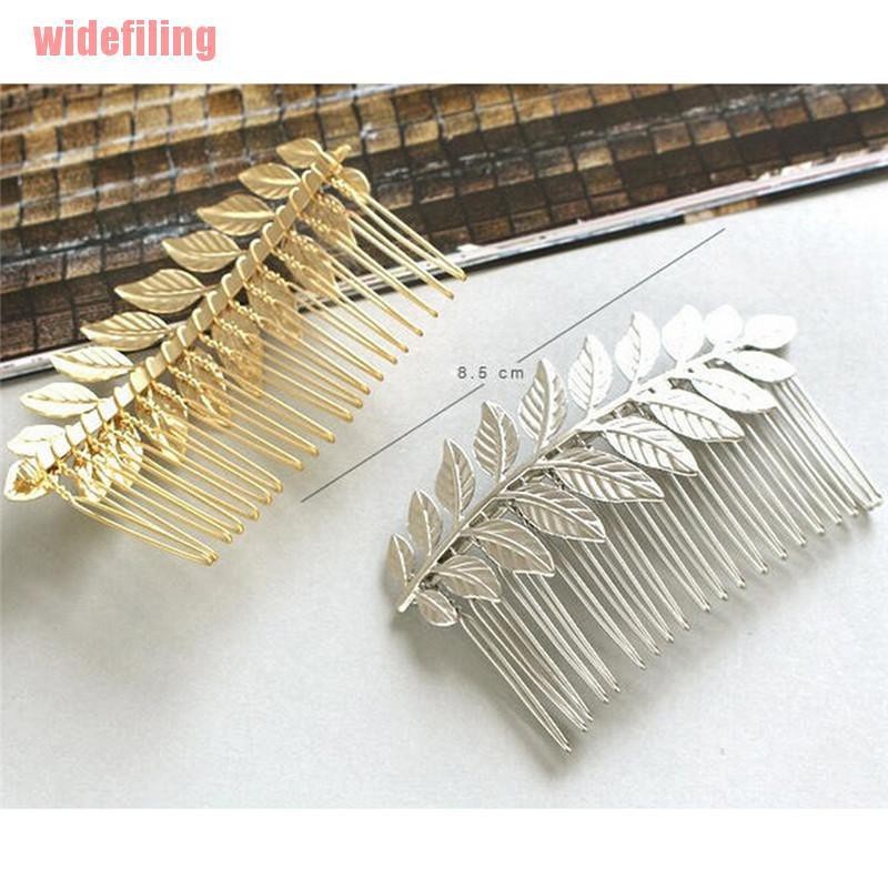 Kẹp Tóc Hợp Kim Hình Chiếc Lá Xinh Xắn