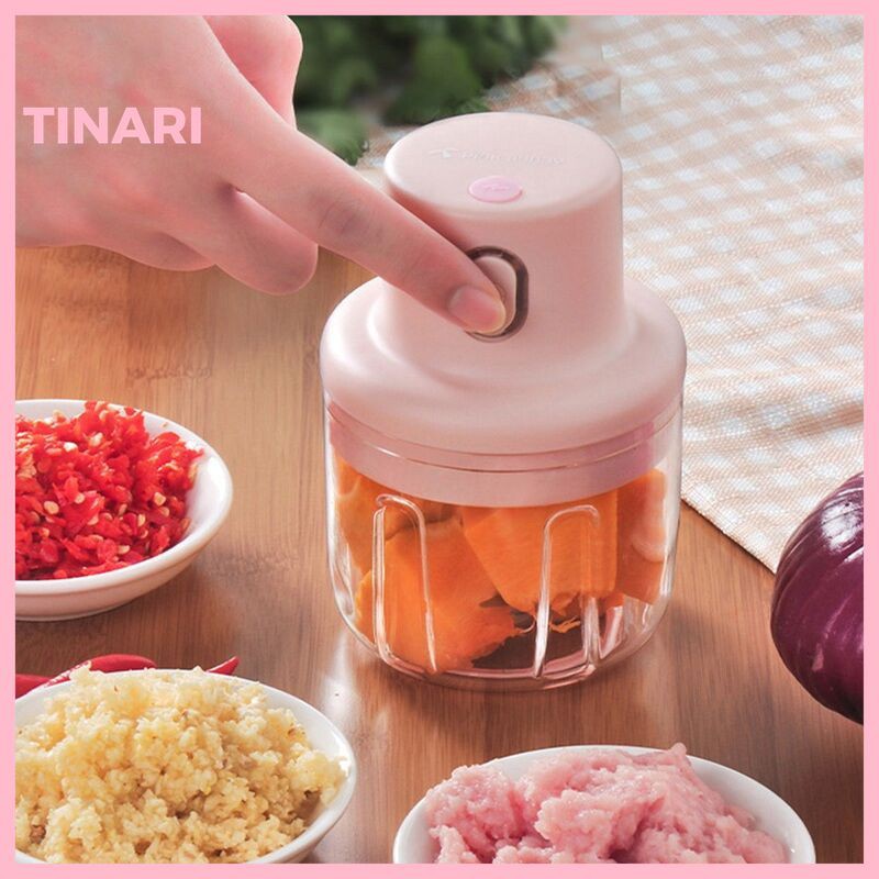 [Đồ Gia Dụng] Máy Xay Tỏi Ớt Cầm Tay Mini - Mẫu 1