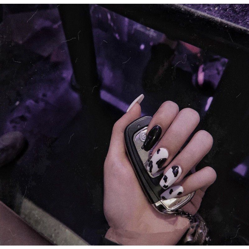 Móng giả thiết kế Huyền Trang Nail hộp 10 móng kèm keo dũa