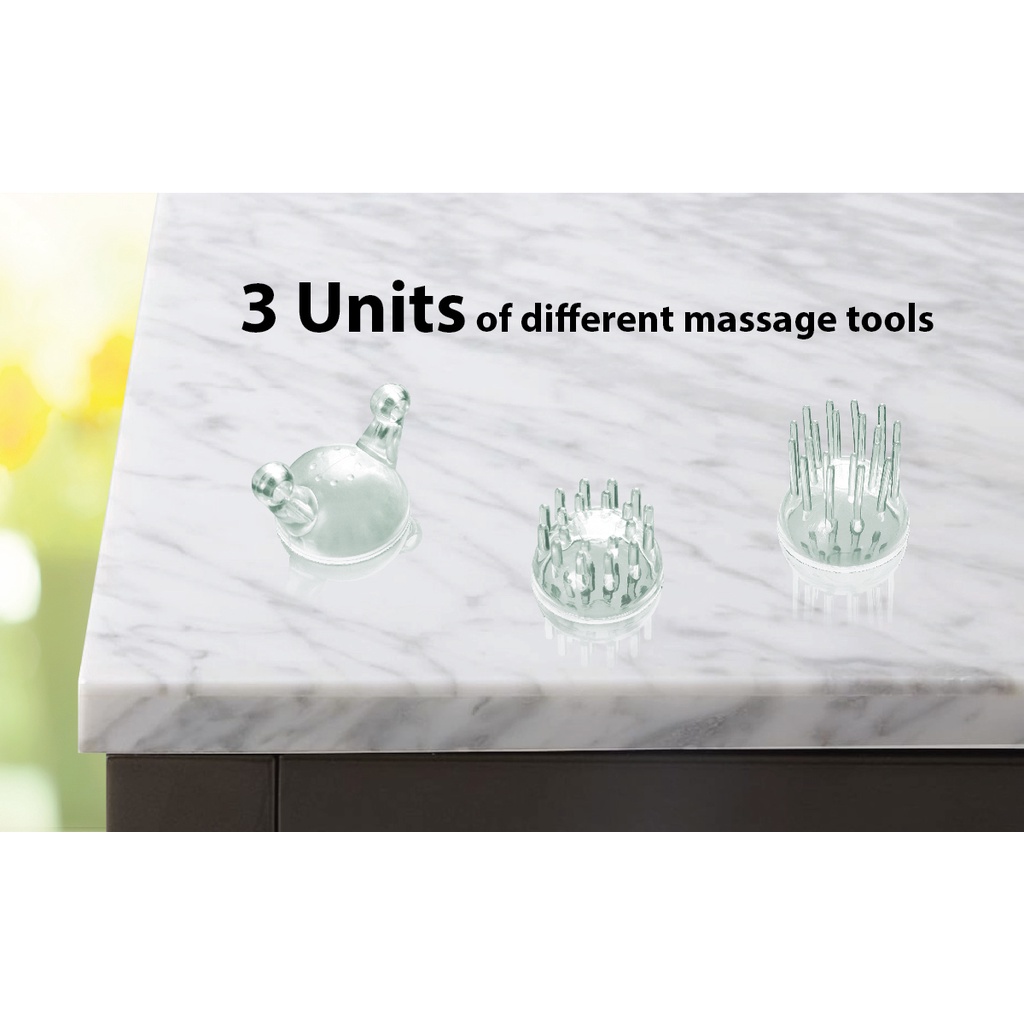 Combo Đệm Massage GINTELL G-Mobile EZ+Máy masage cầm tay GINTELL G-Relax Plus