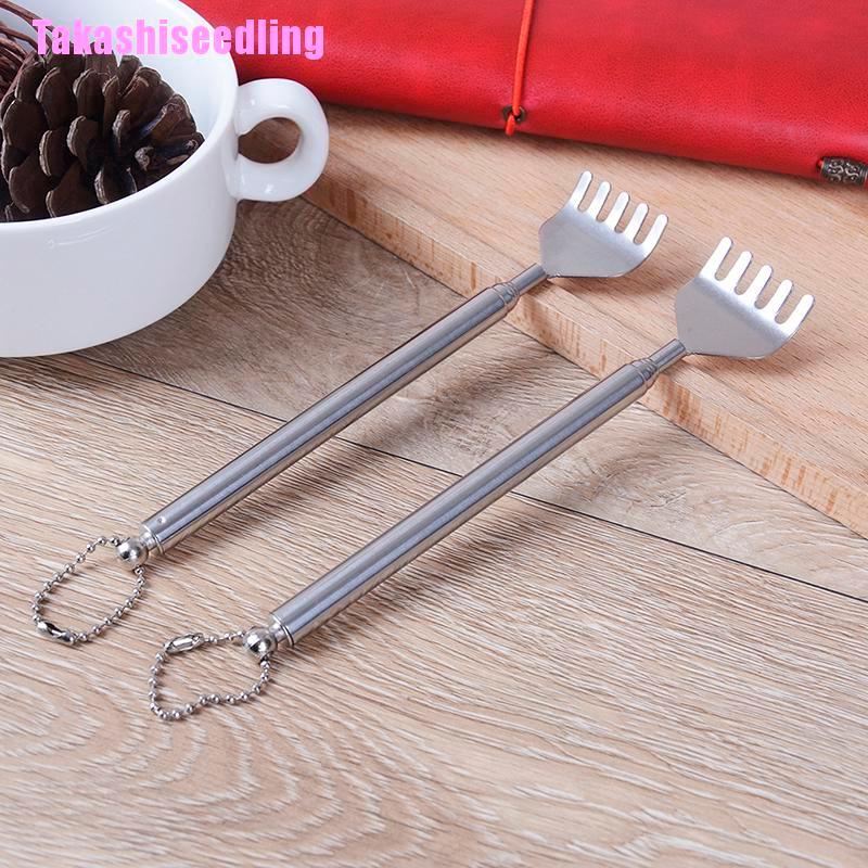 (Hàng Mới Về) Cây Gãi Lưng Bằng Thép Không Gỉ Có Thể Điều